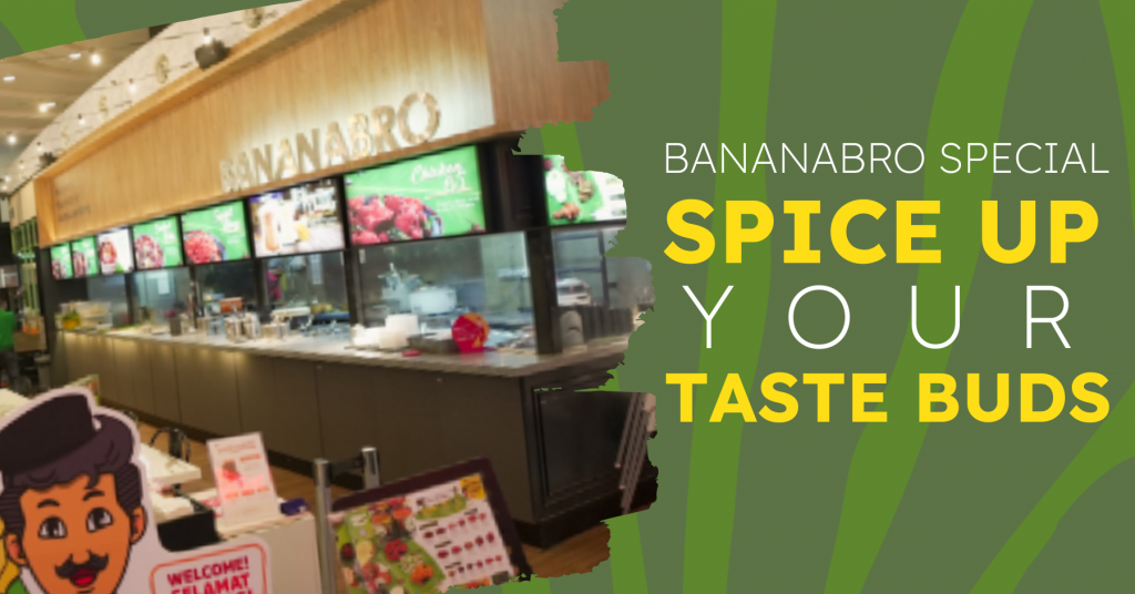 bananabro special, bananabro menu, spice up your taste buds