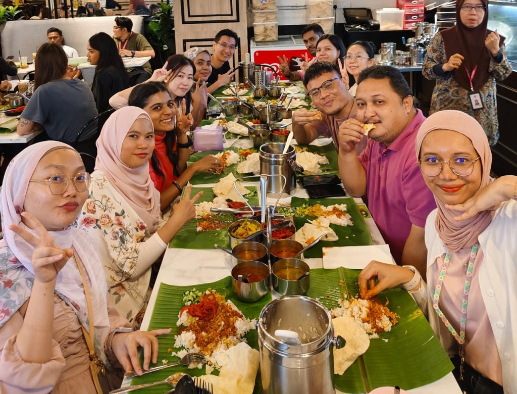 personal stories and memories, birthday celebration at bananabro, halal indian food in malaysia, banana leaf rice