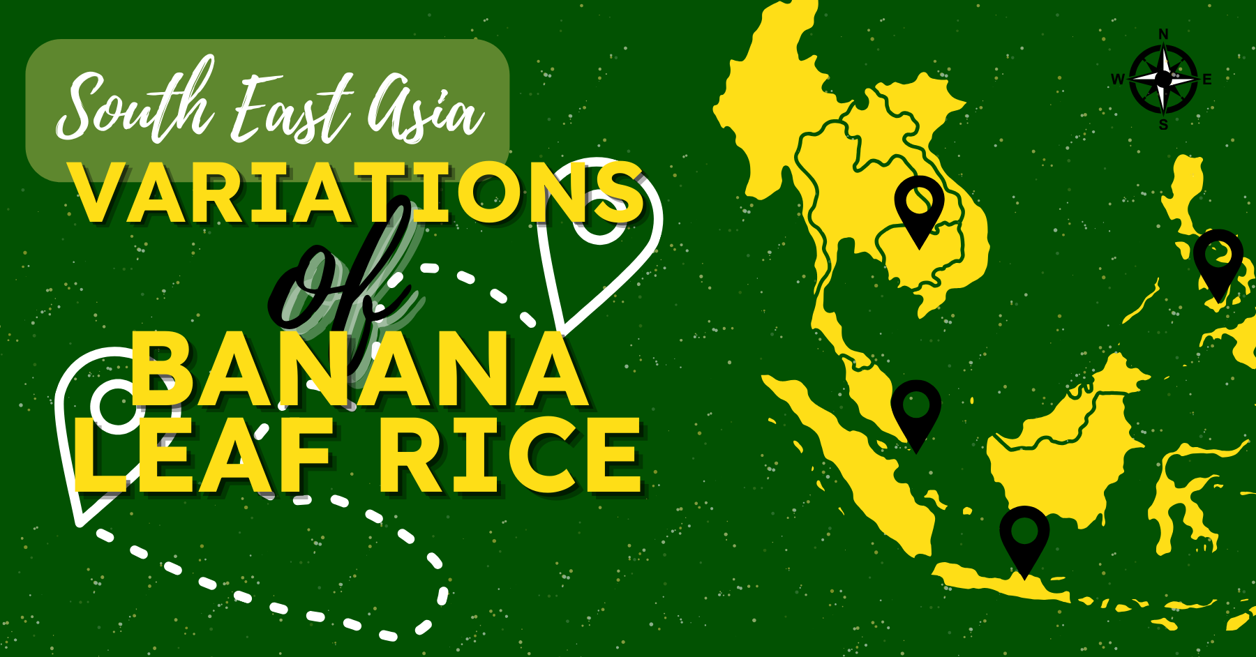 Southeast Asian Variations of Banana Leaf Rice